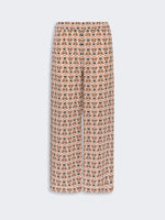 Max Mara Printed crepe de chine trousers for Women