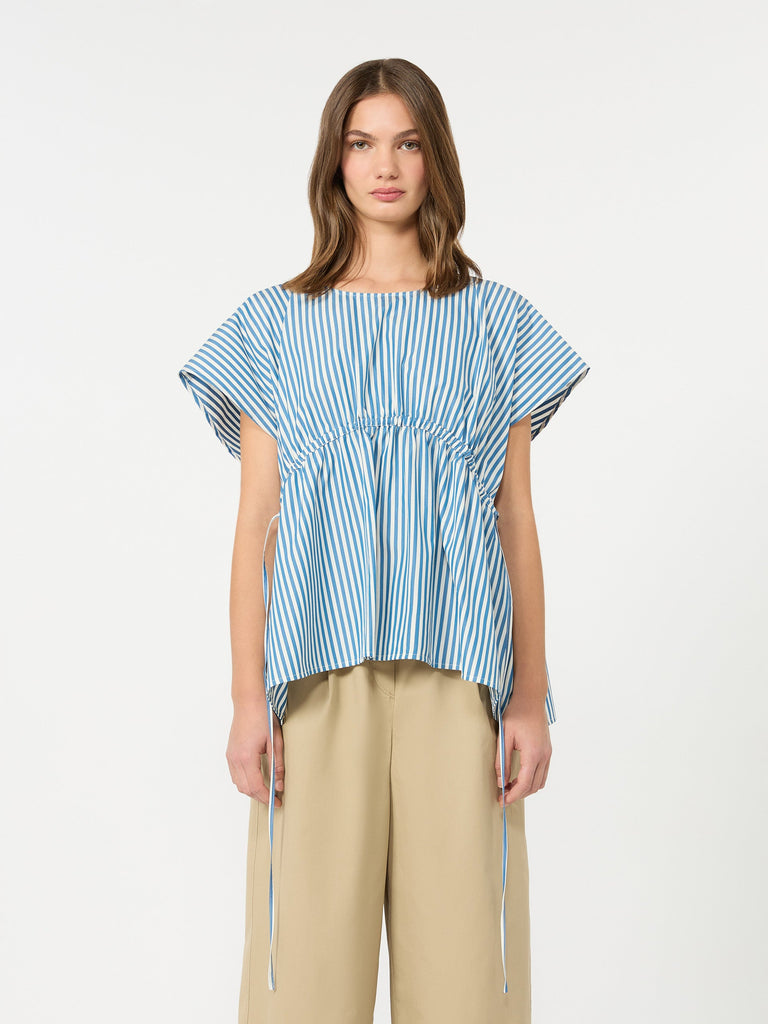 max mara cotton poplin blouse