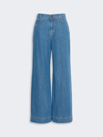 Max Mara Cotton denim wide-leg jeans for Women