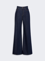 Max Mara Cotton denim palazzo jeans for Women