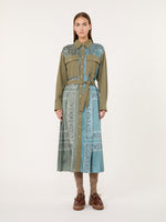 Max Mara Printed twill and poplin shirt dress for Women
