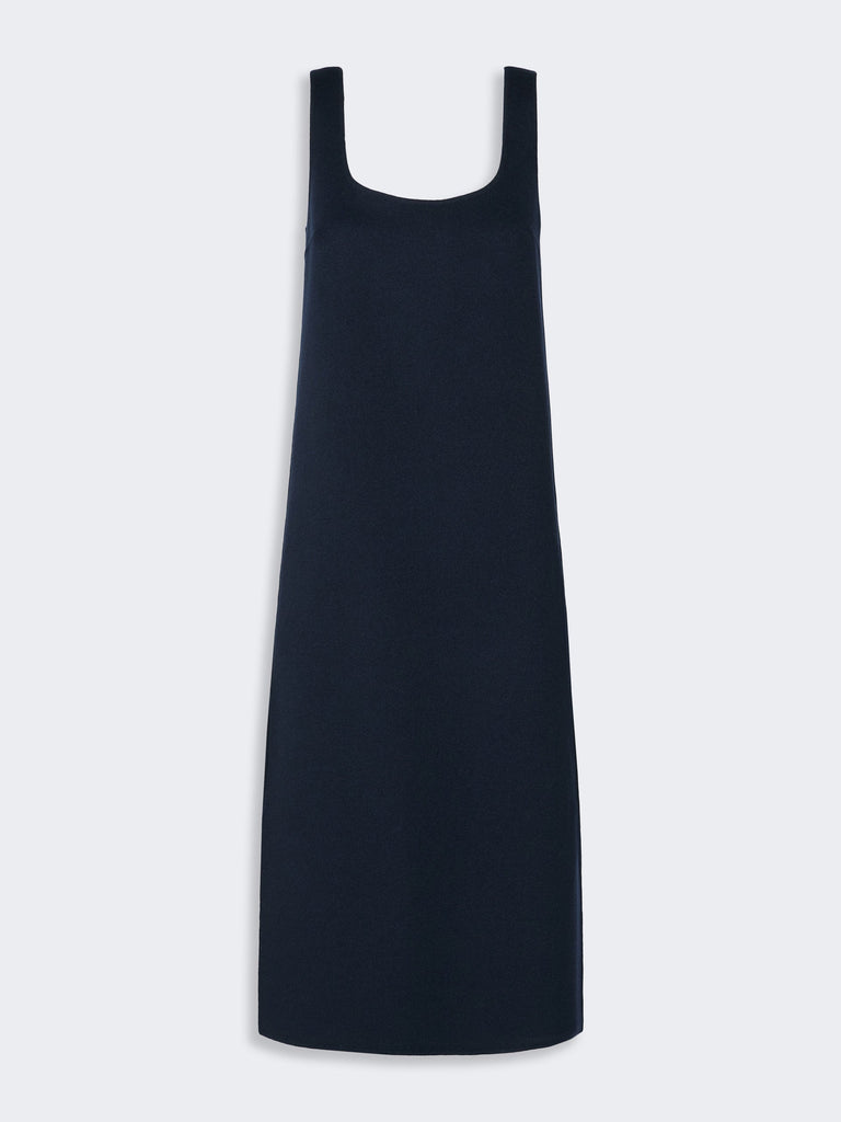 max mara wool-blend drap midi dress