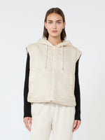 Max Mara Reversible water-repellent canvas padded gilet for Women