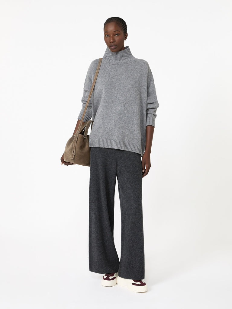 max mara wool and cashmere yarn trousers