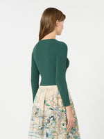 Max Mara Fine rib-knit viscose yarn cardigan for Women