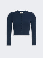 Max Mara Fine rib-knit viscose yarn cardigan for Women
