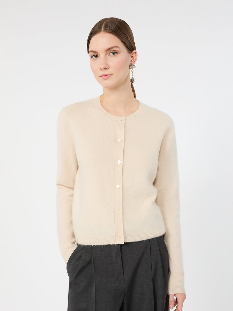 max mara wool and cashmere yarn cardigan