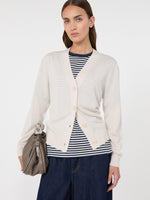 Max Mara Wool, silk and cashmere V-neck cardigan for Women