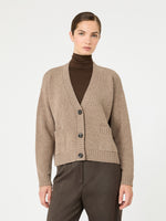 Max Mara V-neck wool yarn cardigan for Women