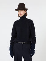 Max Mara Wool yarn turtleneck Aran jumper for Women