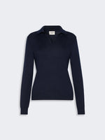 Max Mara Wool and cashmere yarn polo shirt for Women
