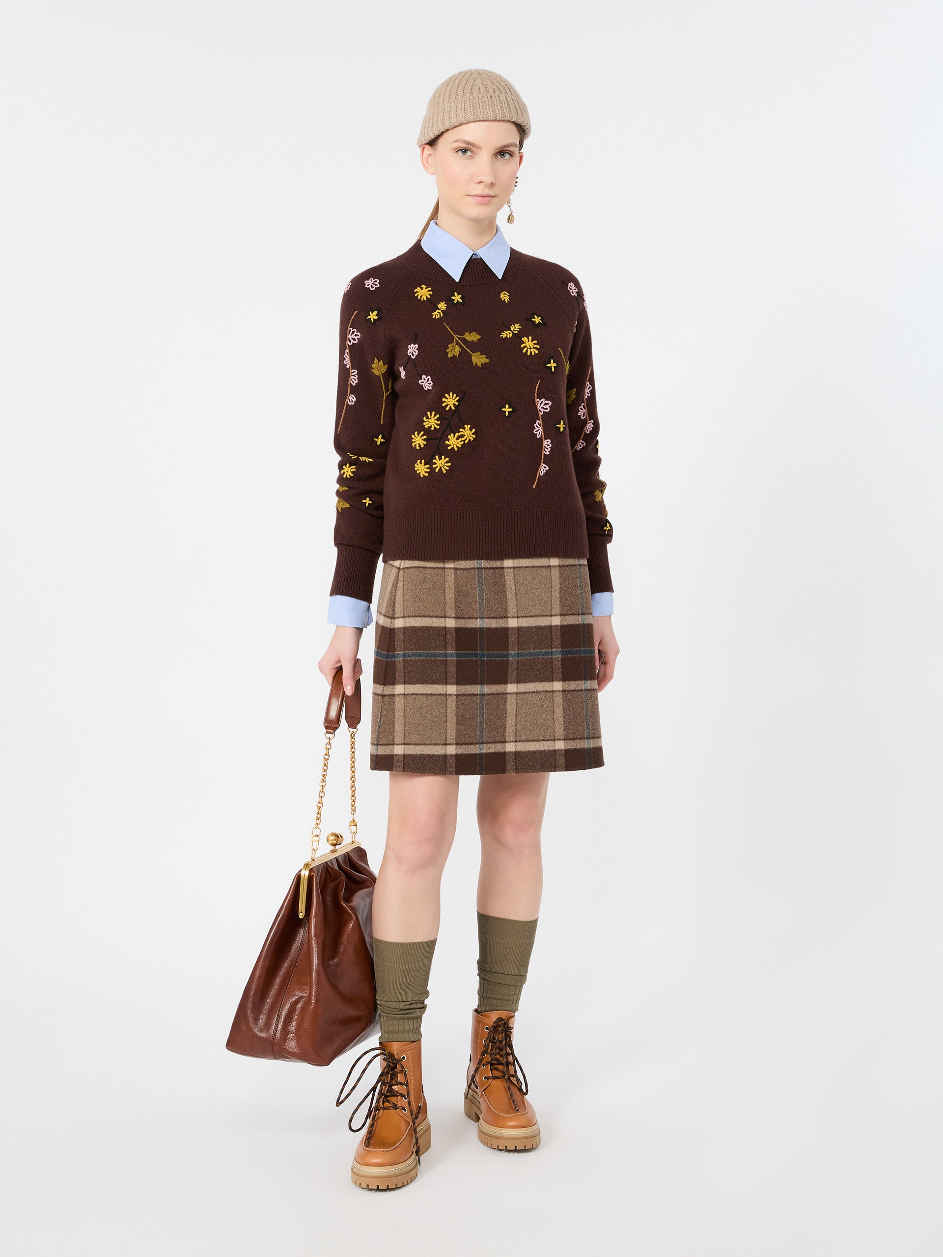 Max Mara Embroidered wool sweater for Women