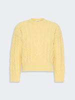 Max Mara Cable knit wool yarn jumper for Women