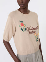 Max Mara Embroidered cotton yarn sweater for Women