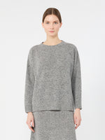Max Mara Tweed-effect wool and silk blend jumper for Women