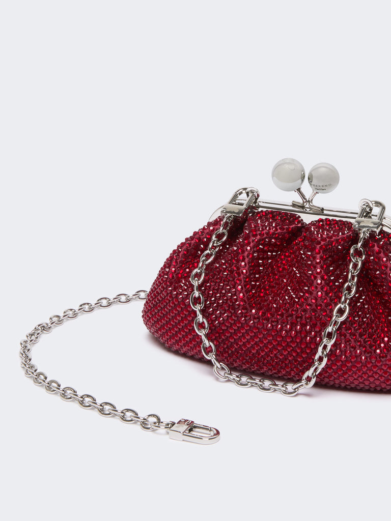max mara extra small pasticcino bag with rhinestones