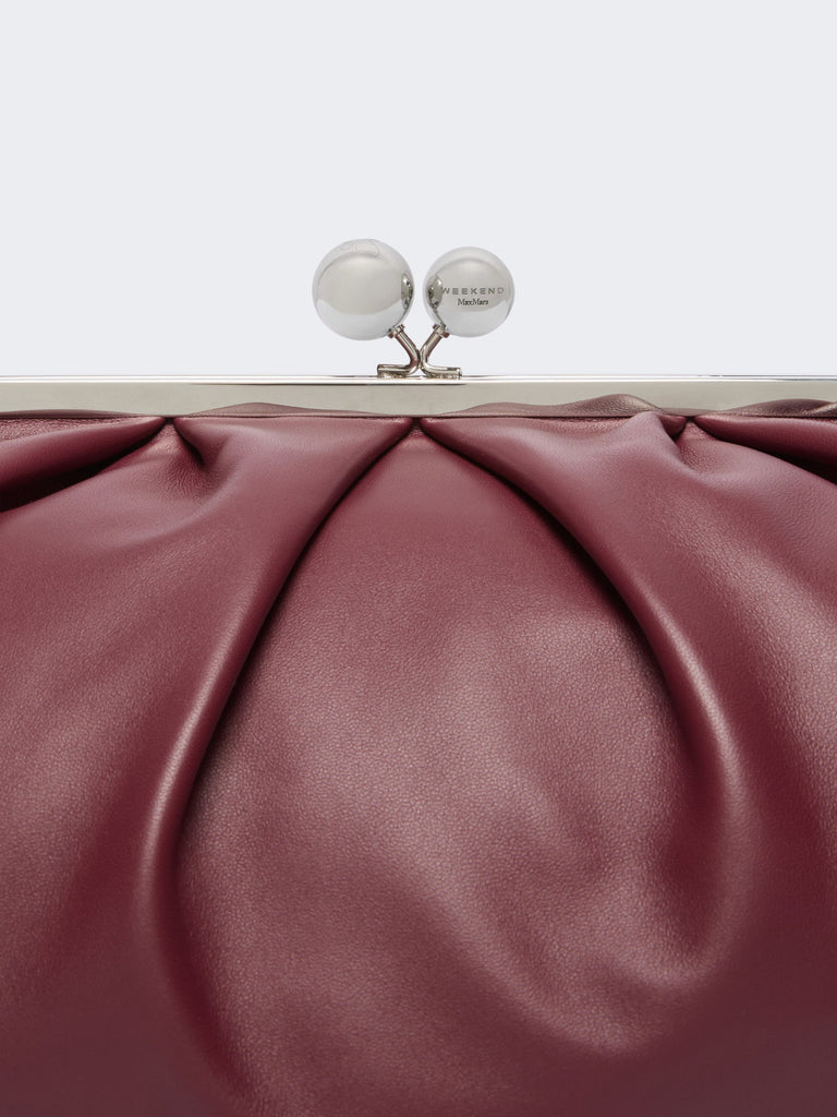 max mara large sheepskin pasticcino bag