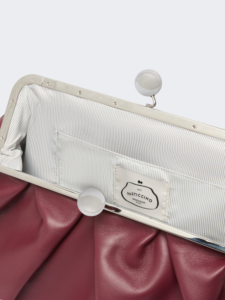 max mara large sheepskin pasticcino bag
