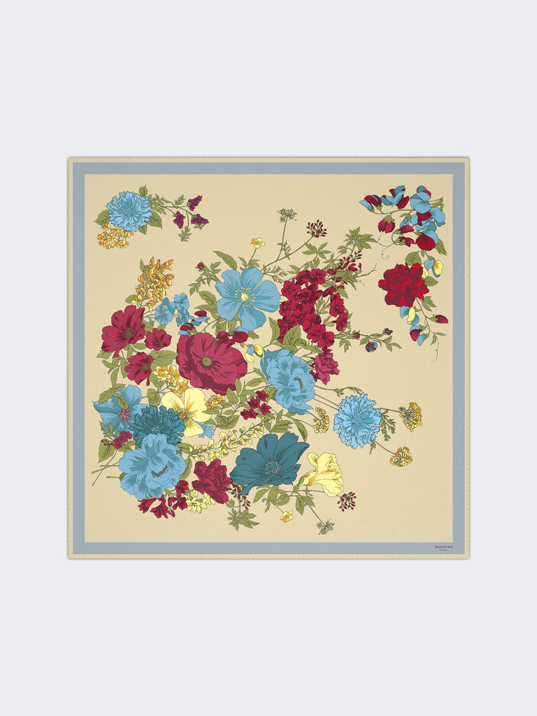 max mara patterned silk twill foulard