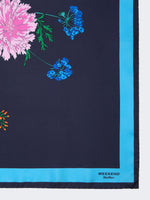 Max Mara Patterned silk twill foulard for Women