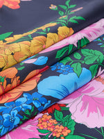 Max Mara Patterned silk twill foulard for Women