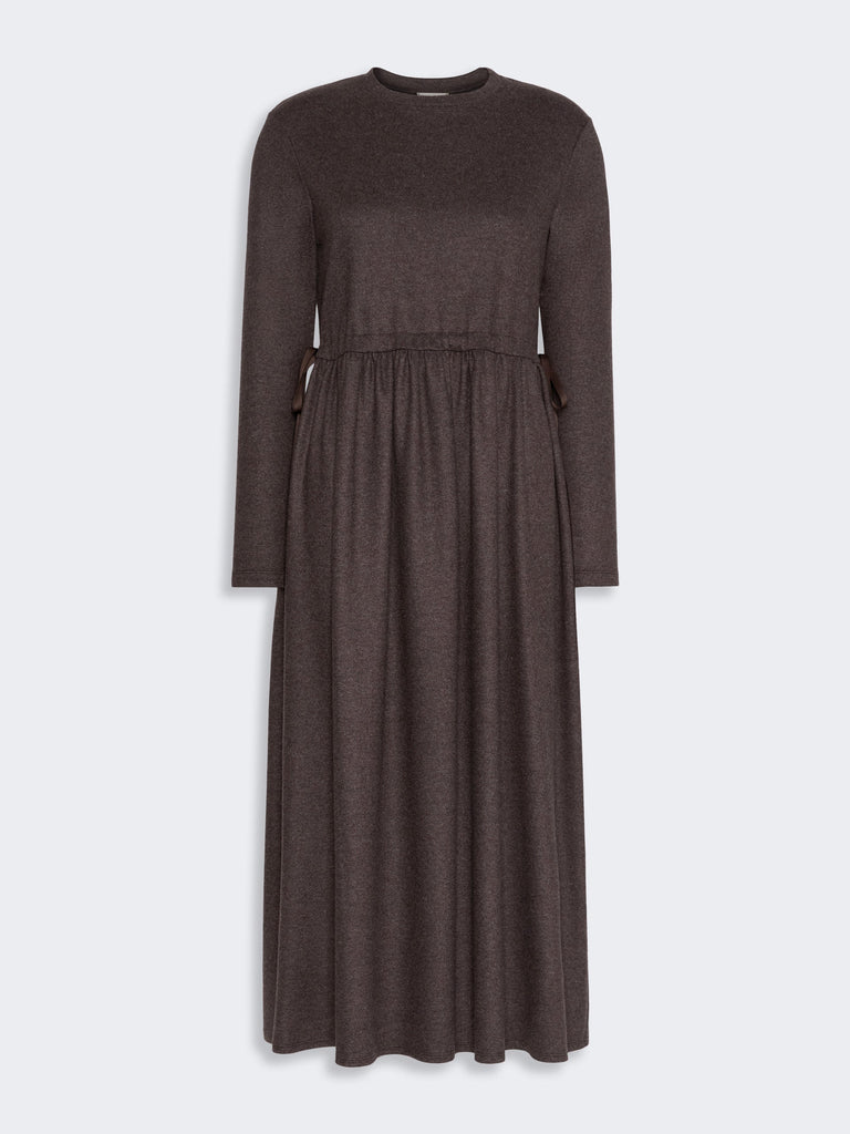 max mara jacquard jersey long dress