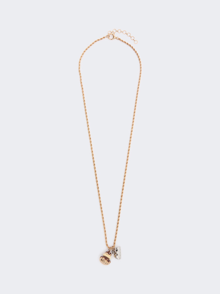 max mara قلادة طويلة بتعليقات