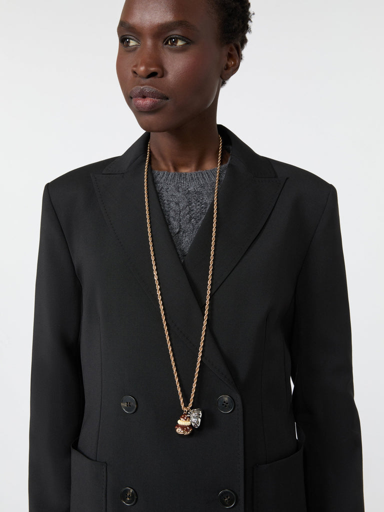 max mara قلادة طويلة بتعليقات