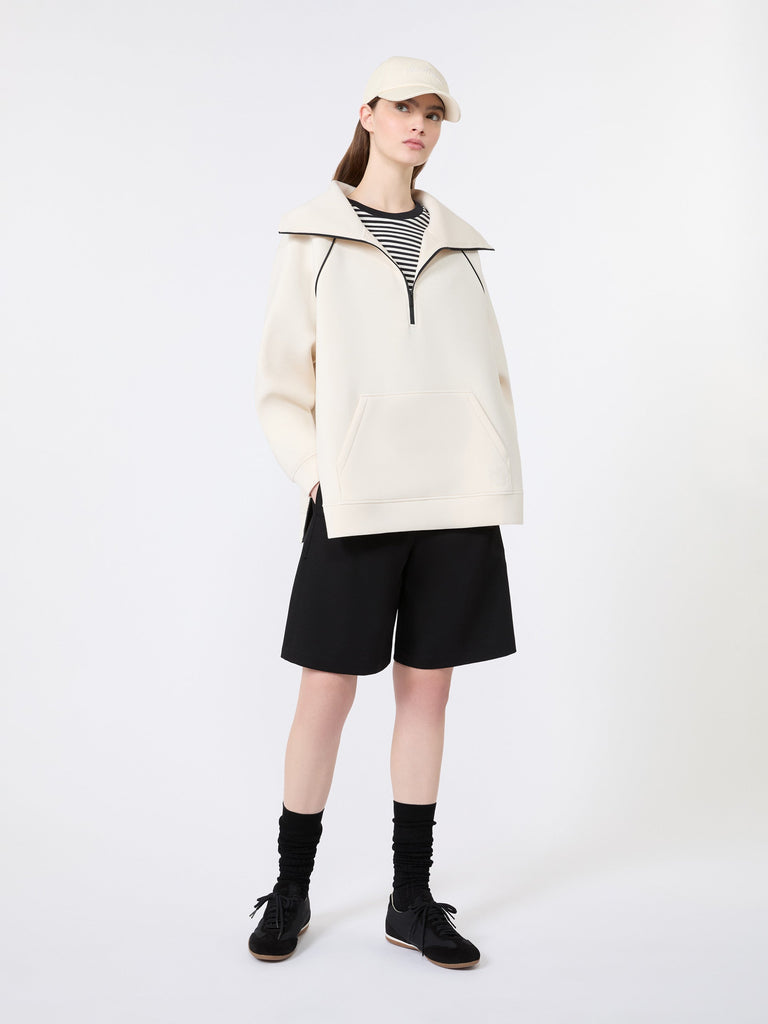 max mara scuba jersey sweatshirt