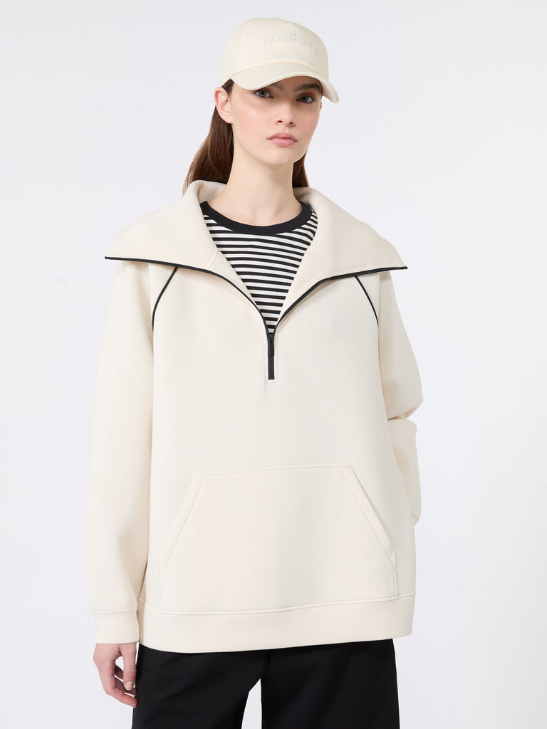 max mara scuba jersey sweatshirt
