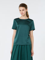 Max Mara Satin crew-neck T-shirt for Women