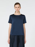 Max Mara Satin crew-neck T-shirt for Women