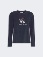 Max Mara Long-sleeved jersey T-shirt for Women